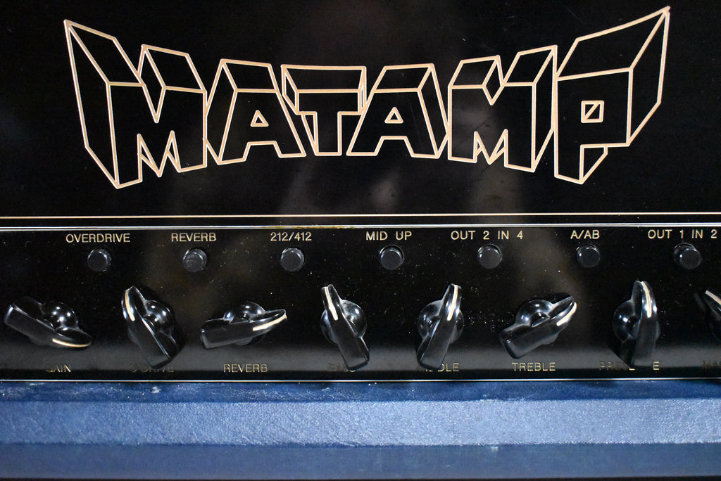 Matamp 1224 MKII Tube Amplifier Head Custom Order Blue