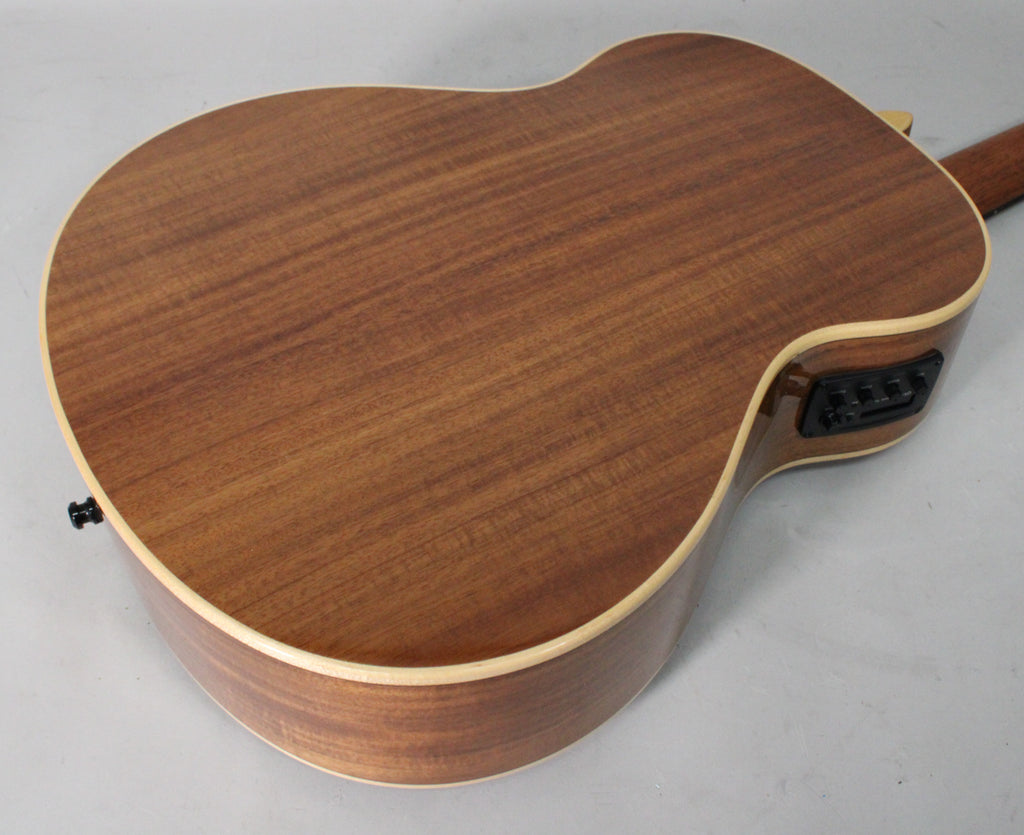 Mauloa MB-3604 Koa Acoustic-Electric Mini Bass w/ Gig Bag