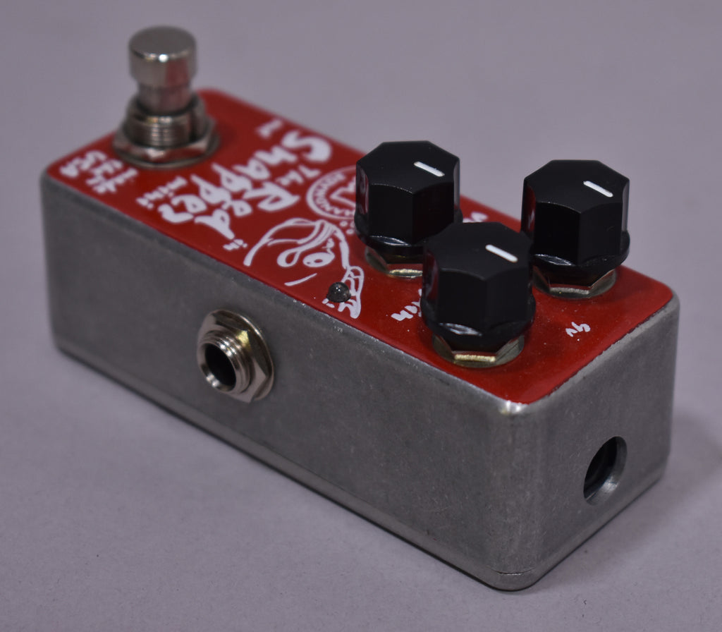 Menatone Red Snapper Mini Overdrive Effects Pedal Silver w/Box