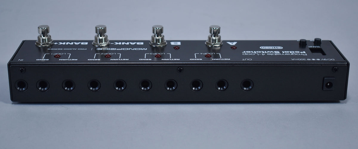 Monoprice Programmable 4-loop Pedal Switcher