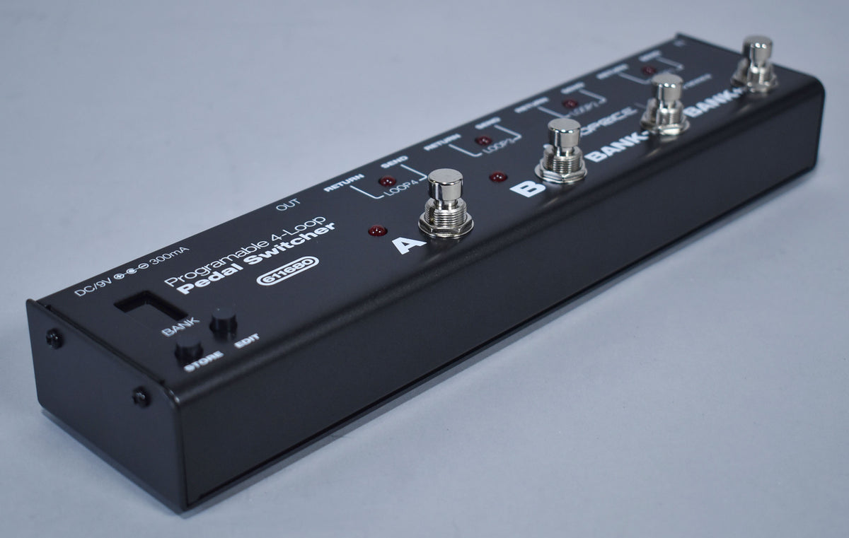 Monoprice Programmable 4-loop Pedal Switcher