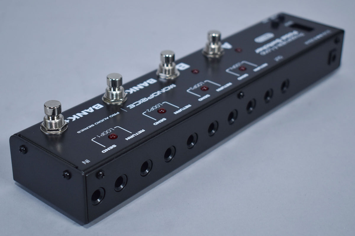 Monoprice Programmable 4-loop Pedal Switcher