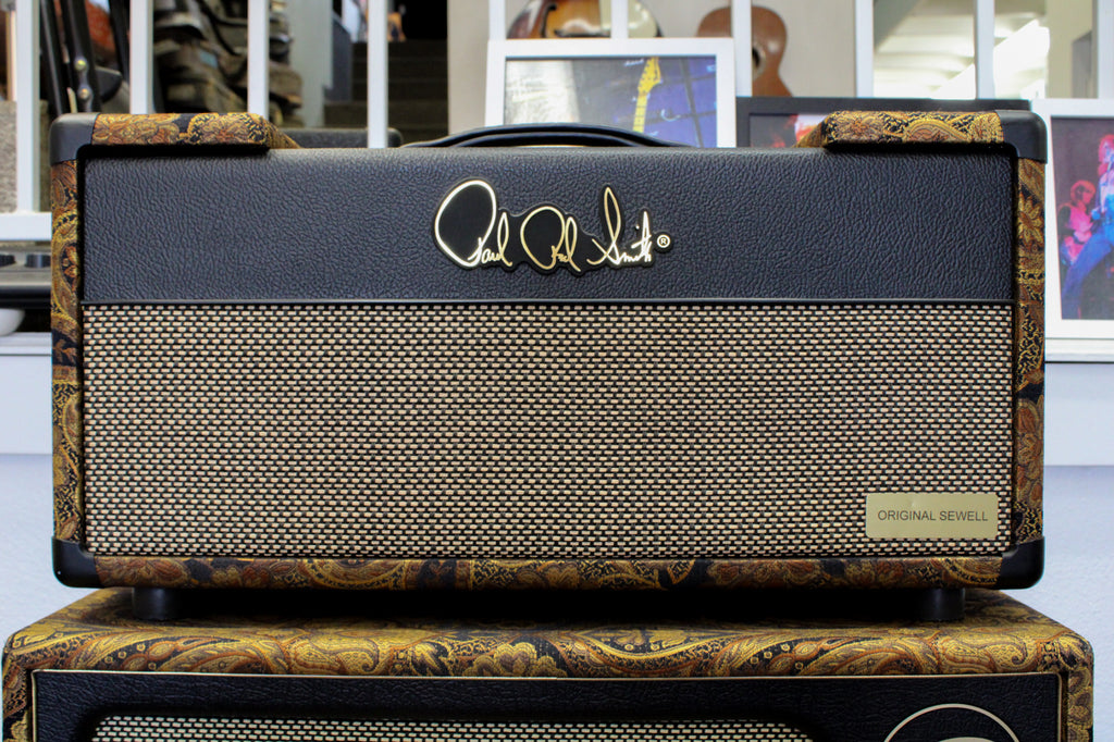 PRS Original Sewell 50 Paisley 50w Head With Paisley Port City 2x12 Cabinet Signed #4/100