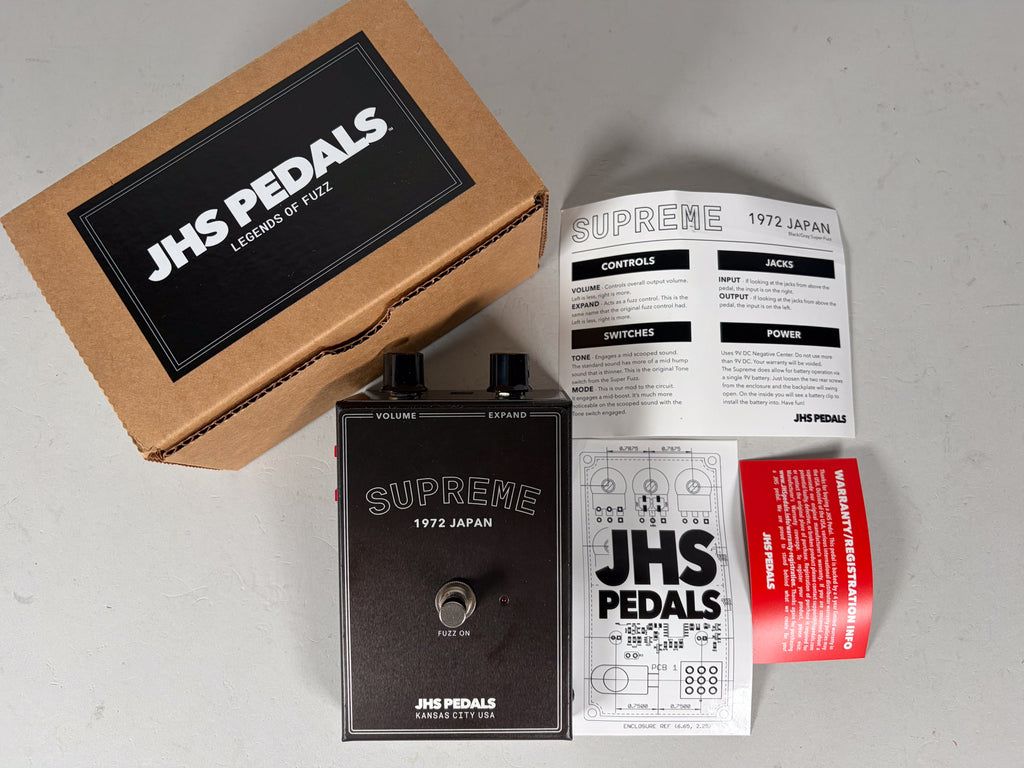 JHS Legends Series Supreme 1972 Japan Fuzz w/Box