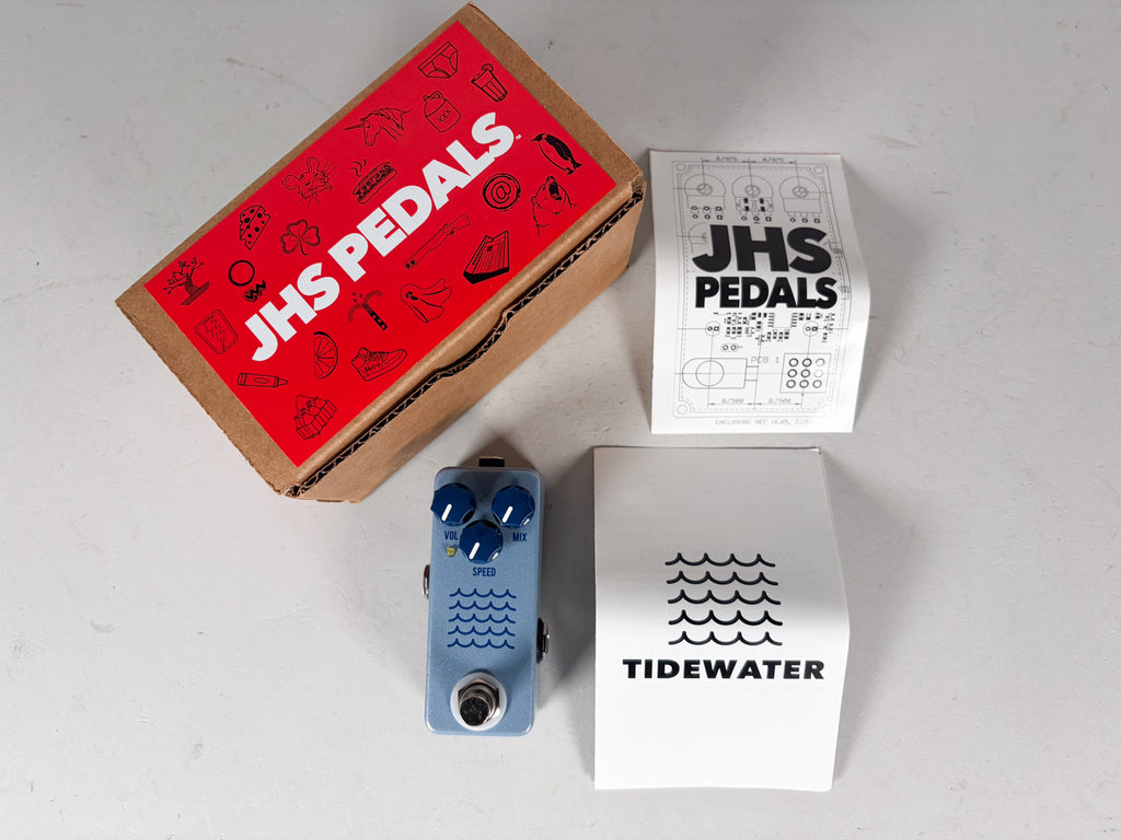 JHS Tidewater V2 Tremolo Effect Pedal w/Box