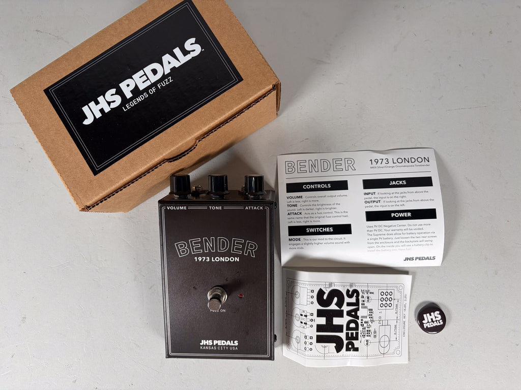 JHS Legends Series Bender 1973 London Fuzz w/Box