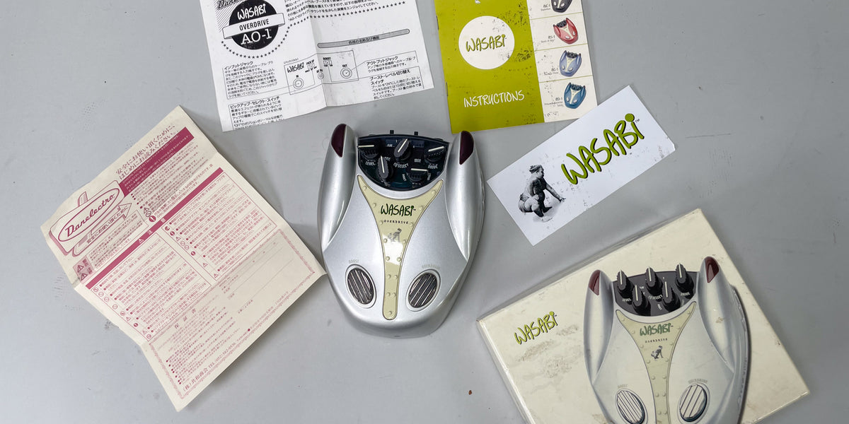 Danelectro Wasabi Overdrive Effect Pedal w/Box – Imperial Vintage
