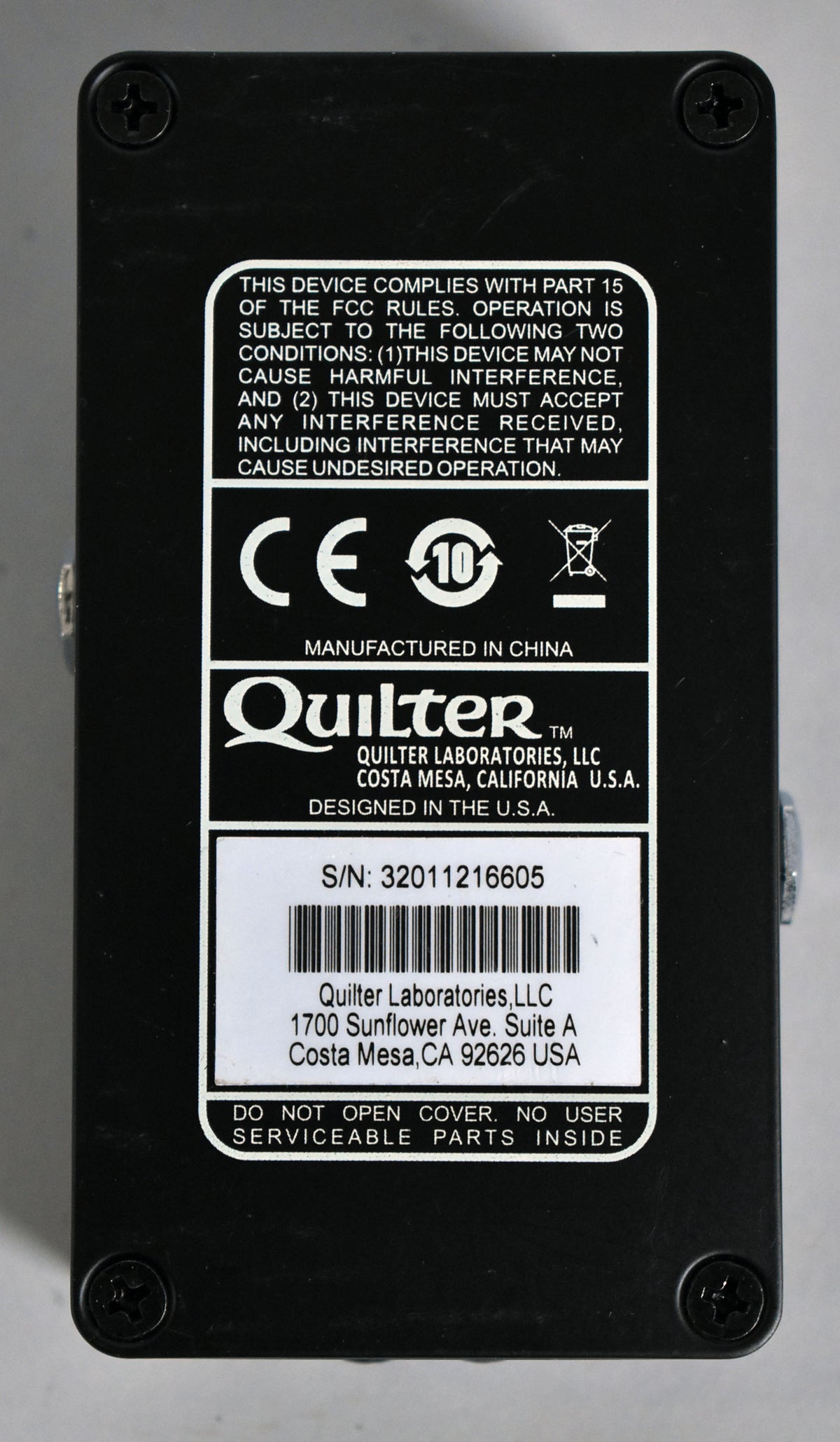 Quilter MicroBlock 45 Pedal-Sized Power Amp