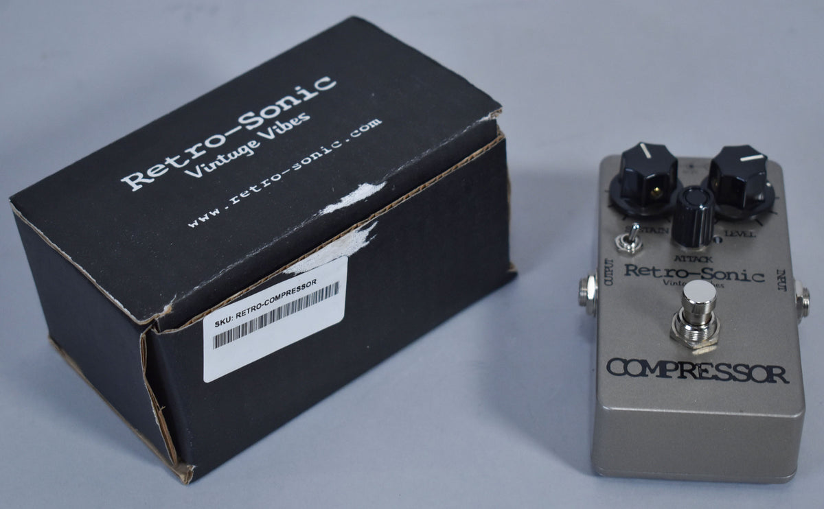 Retro-Sonic Vintage Vibes Compressor Pedal