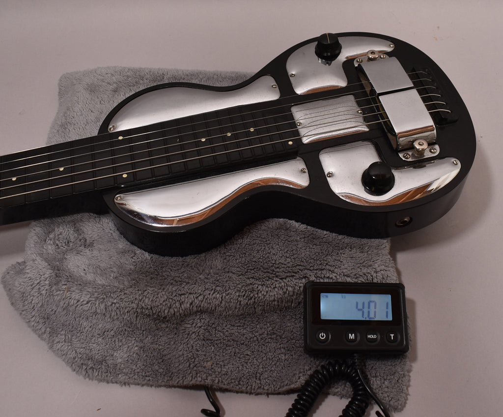 c. 1937 Rickenbacker Electro Model B Lap Steel Bakelite Chrome w/OHSC