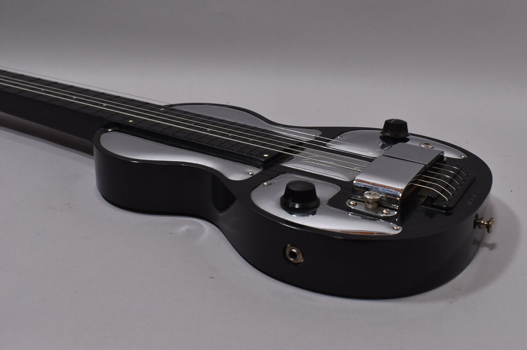 c. 1937 Rickenbacker Electro Model B Lap Steel Bakelite Chrome w/OHSC