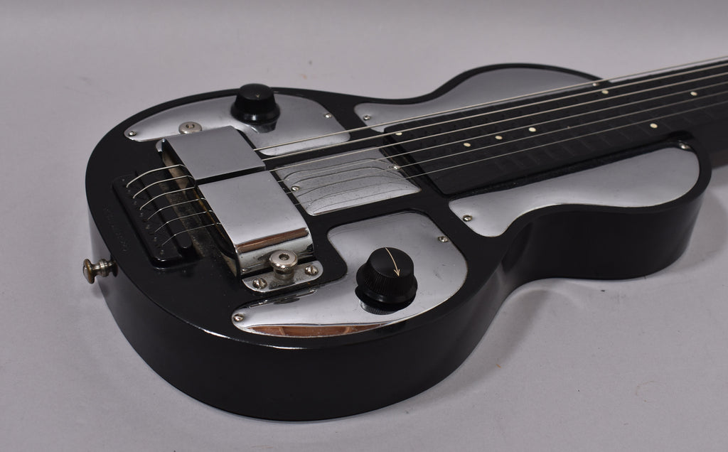 c. 1937 Rickenbacker Electro Model B Lap Steel Bakelite Chrome w/OHSC