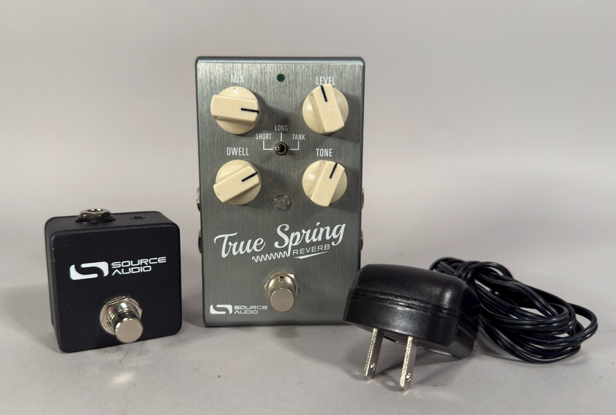 Source Audio SA247 True Spring Reverb Effects Pedal w/ SA167 Tap Switch