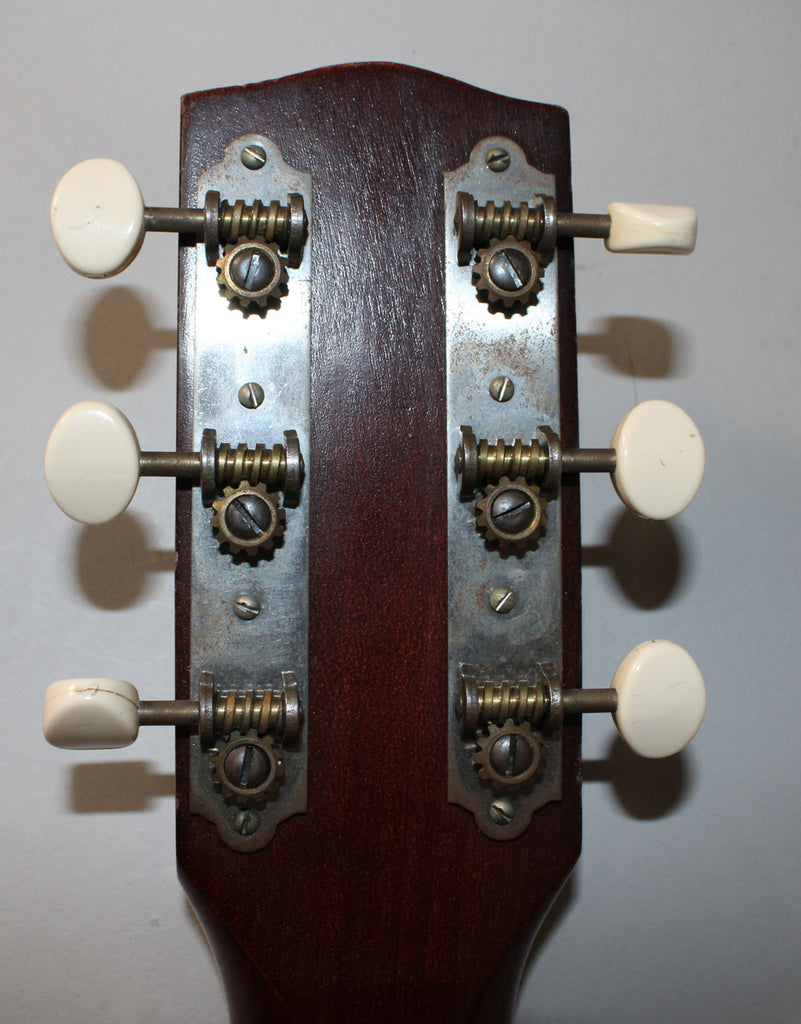 1950s Silvertone 605 Parlor Sunburst Acoustic Guitar w/OHSC