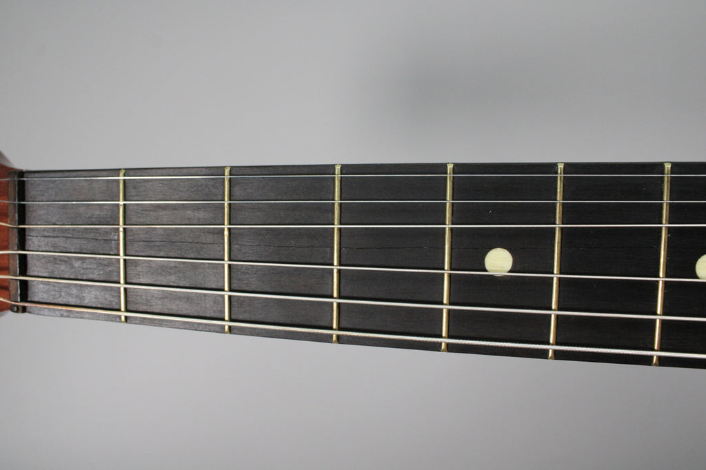 1950s Silvertone 605 Parlor Sunburst Acoustic Guitar w/OHSC