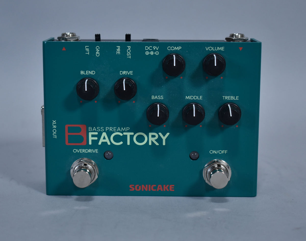 Sonicake B-Factory Analog Bass Preamp Pedal