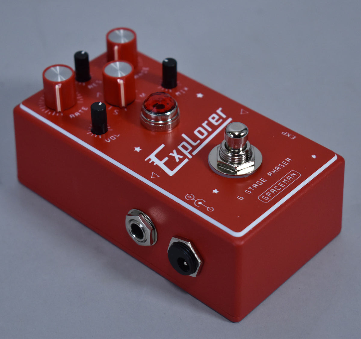 Spaceman Explorer 6 Stage Phaser Pedal - Red
