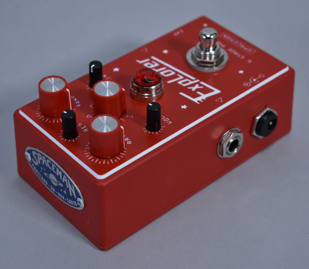 Spaceman Explorer 6 Stage Phaser Pedal - Red