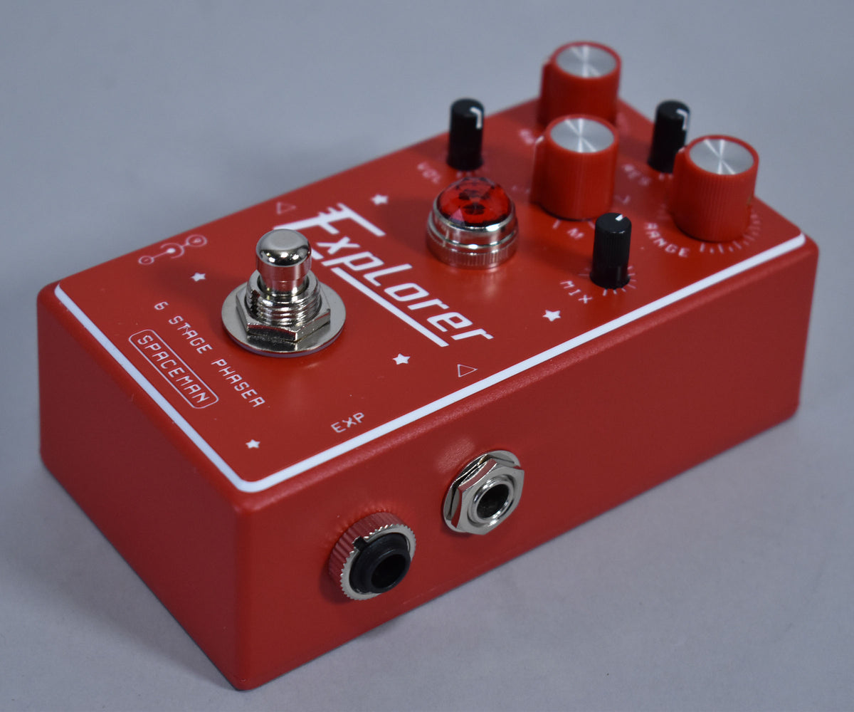 Spaceman Explorer 6 Stage Phaser Pedal - Red