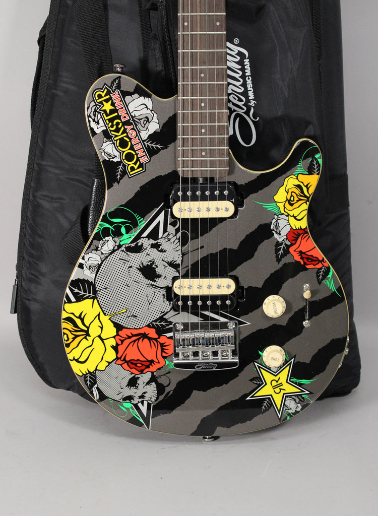 Ernie Ball Music Man Sterling AX20 Electric Guitar Rockstar Graphic
