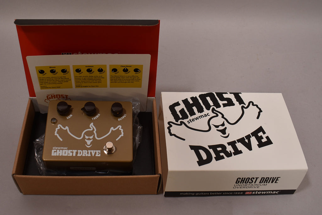 Stewmac Ghost Drive Transparent Overdrive