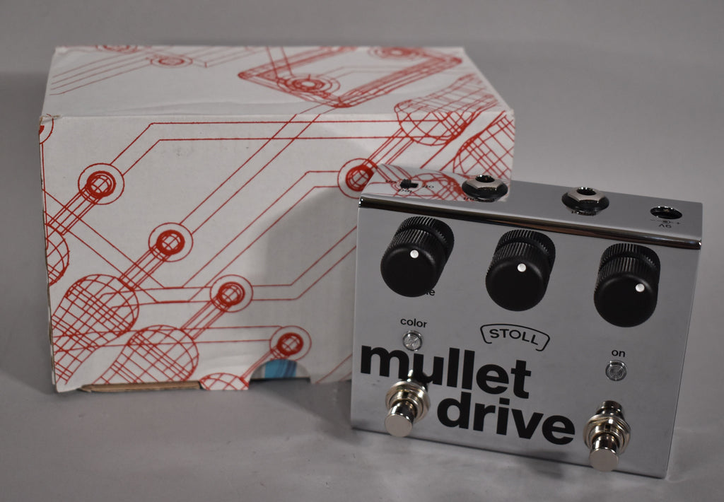 Stoll Effects Mullet Drive Overdrive Effect Pedal Chrome