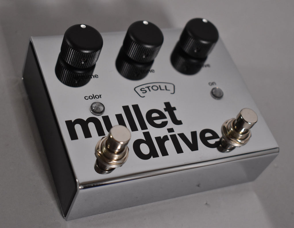 Stoll Effects Mullet Drive Overdrive Effect Pedal Chrome