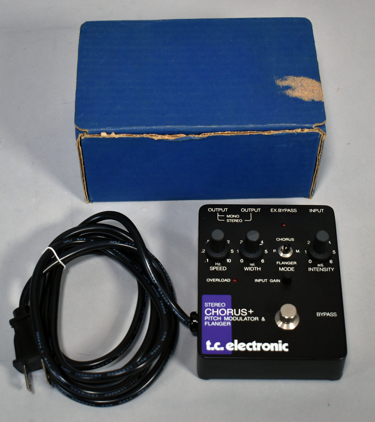 TC Electronic Stereo Chorus+ Pitch Modulator & Flanger Pedal Reissue