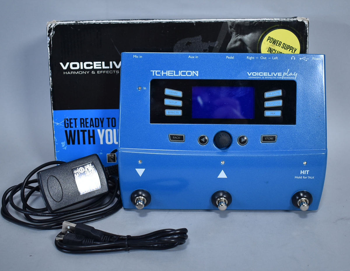 TC Helicon VoiceLive Play Harmony And Effects Vocal Pedal