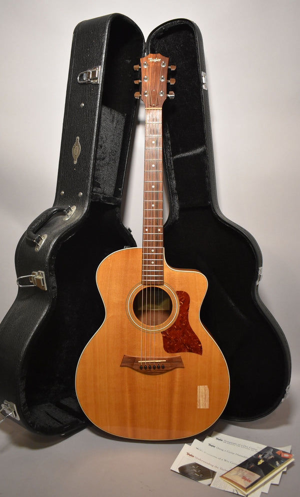 Taylor-214-ce-Acoustic-Cutaway-Imperial-Vintage-Guitars-Sell