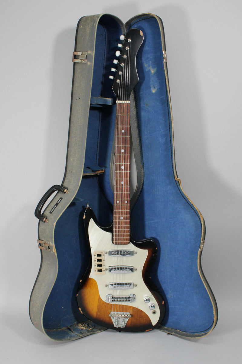 Teisco ET-300 ボディ＆ネック 1960s Teisco ET-300 Vintage Sunburst w/SSC – Imperial Vintage Guitars