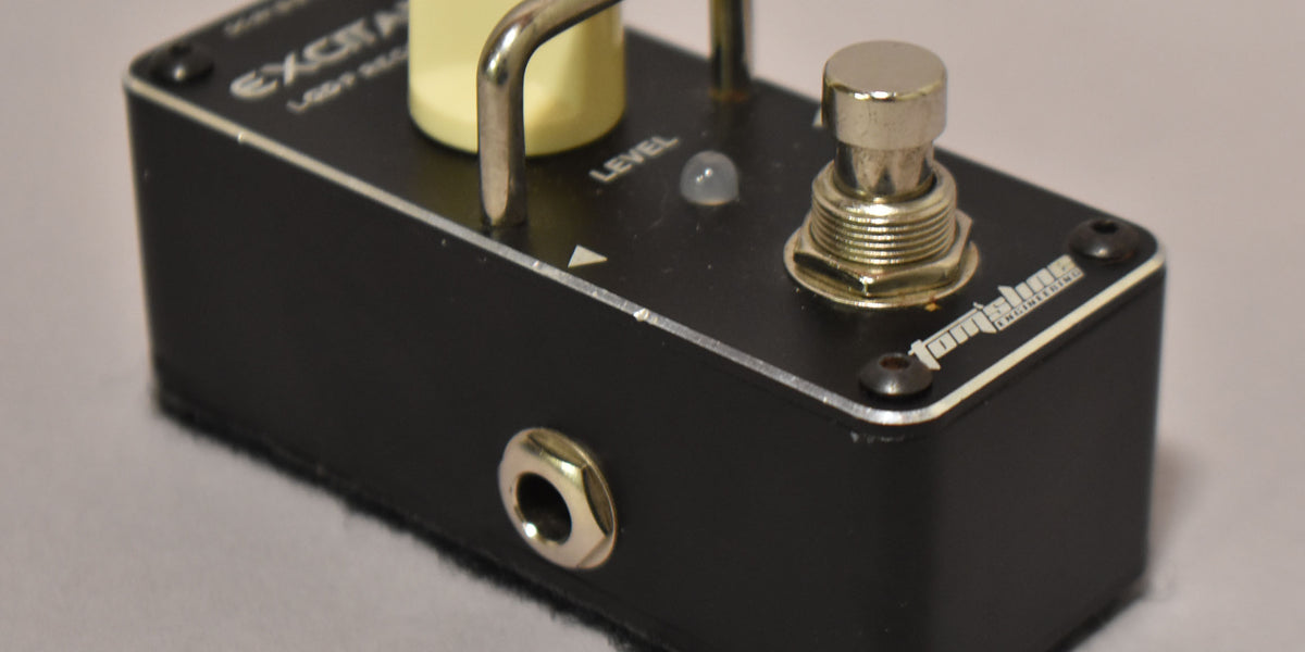 recording pedal Tom'sline ALP-3 Excitant Looper Mini Pedal Black – Imperial Vintage Guitars