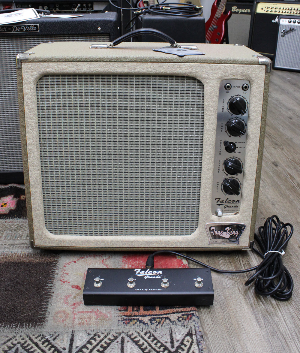 Tone King Falcon Grande Brown/Beige 20-Watt 1x12" Combo w/ Footswitch