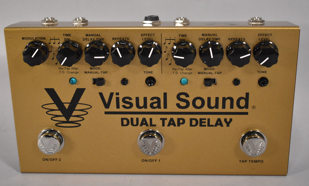 Visual Sound Dual Tap Delay Pedal