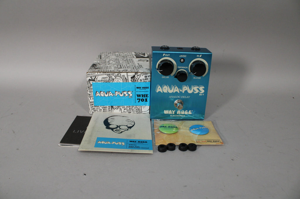 Way Huge Aqua Puss MKII Analog Delay Pedal – Imperial Vintage Guitars