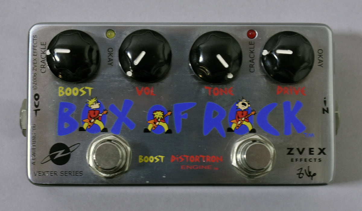 ZVEX Box of Rock Vexter Overdrive Pedal