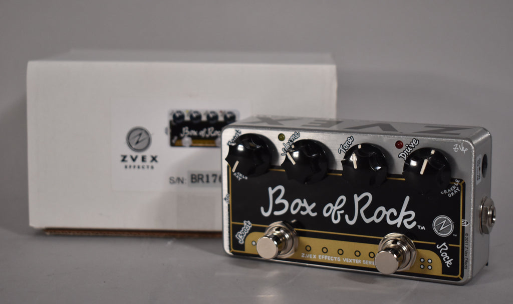 ZVEX Effects Box Of Rock Distortion Pedal Vexter Series w/Box