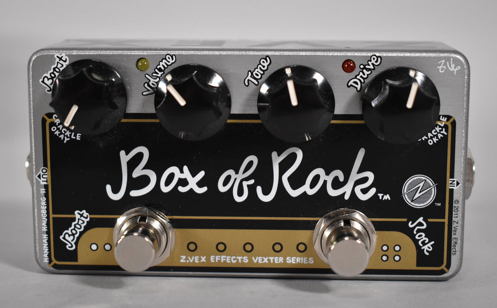 ZVEX Effects Box Of Rock Distortion Pedal Vexter Series w/Box
