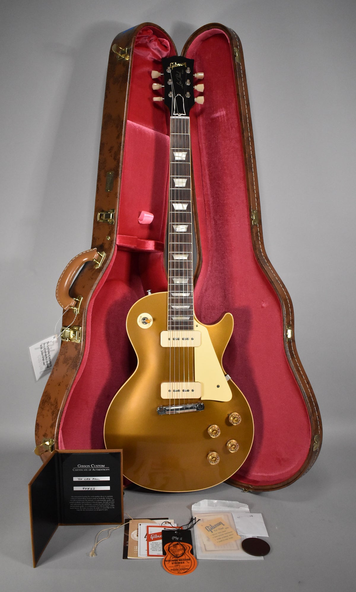 2024 Gibson Custom Shop 1954 Les Paul VOS | Goldtop Finish W/OHSC