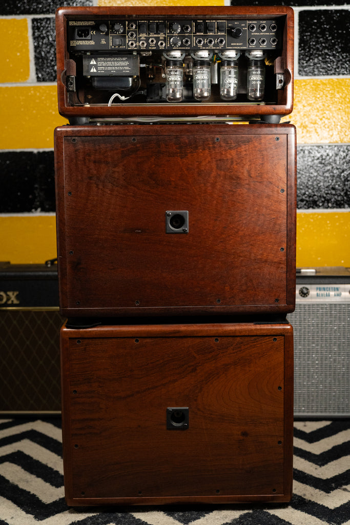 Mesa Boogie Mark IV B Short Chassis Wood Wicker Imbuia w/Two 1x12" Thiele Cabs Roadcases