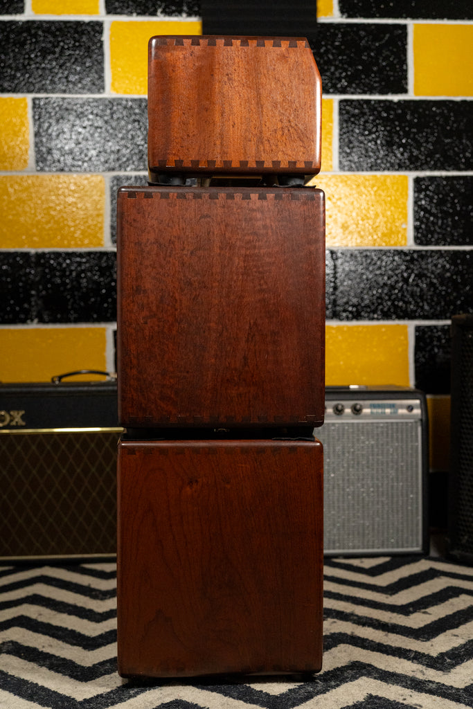 Mesa Boogie Mark IV B Short Chassis Wood Wicker Imbuia w/Two 1x12" Thiele Cabs Roadcases