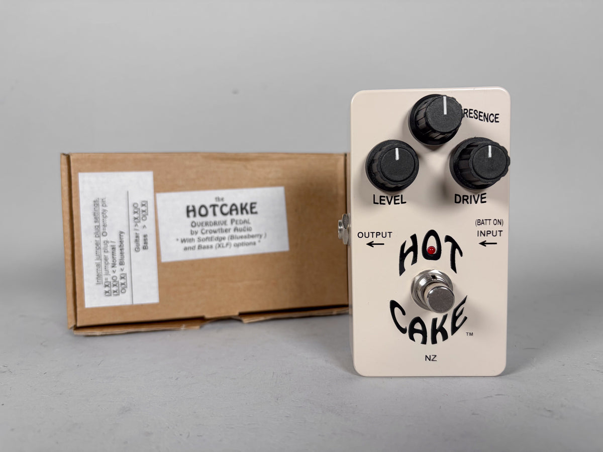 Crowther Hotcake Overdrive Effect Pedal w/Box