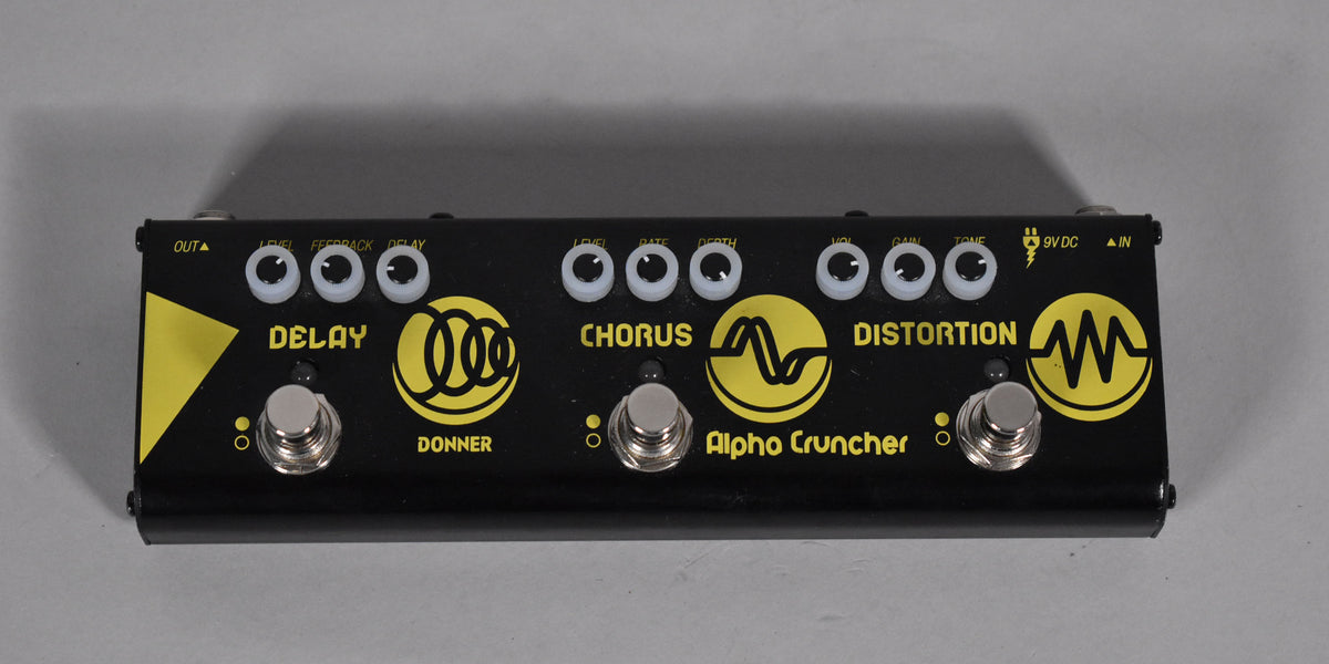 Donner Alpha Cruncher Multi Effects Pedal  Imperial Vintage Guitars
