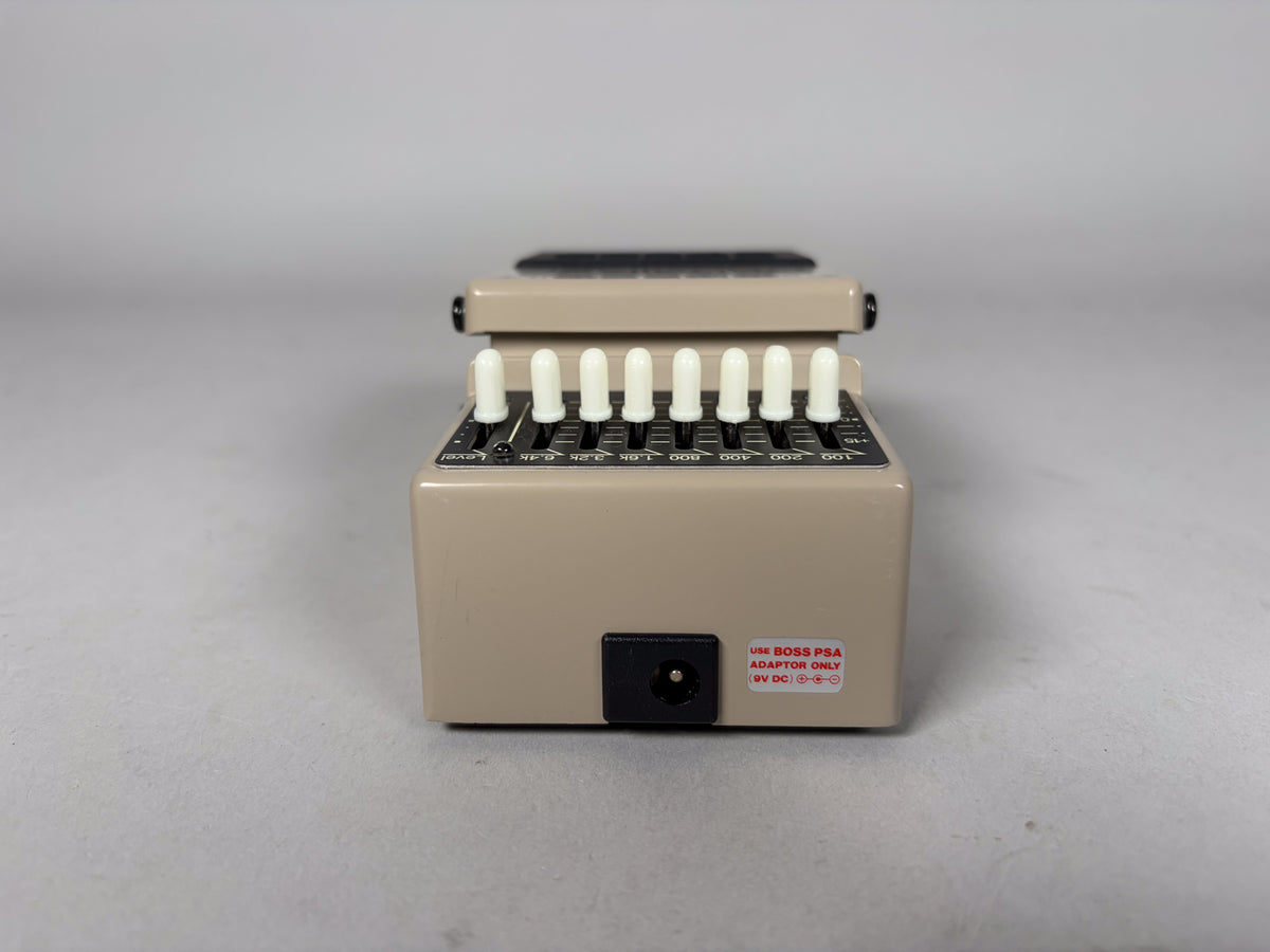 2004 Boss GE-7 Equalizer MIT Silver Label Effect Pedal w/Box