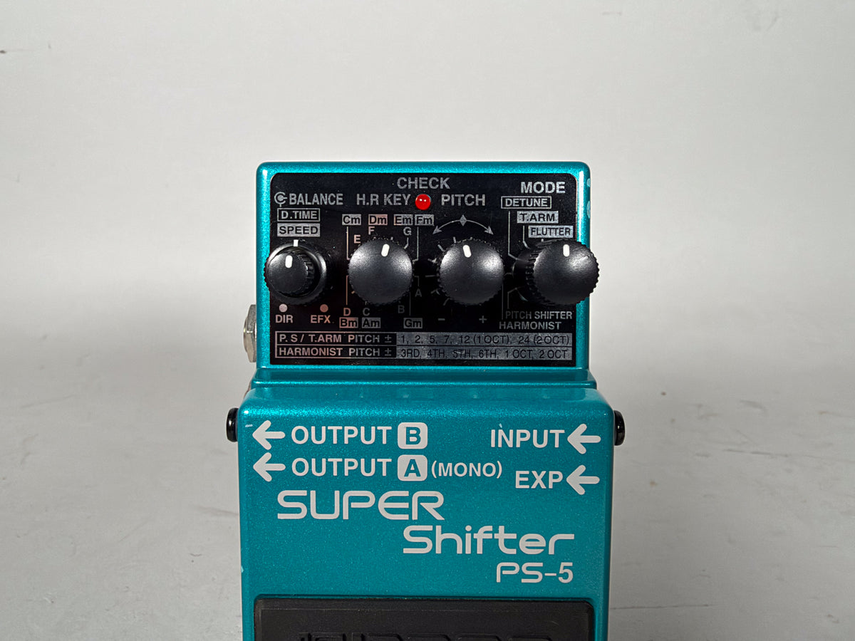 Boss PS-5 Super Shifter Pitch Shifter Harmonist Effect Pedal