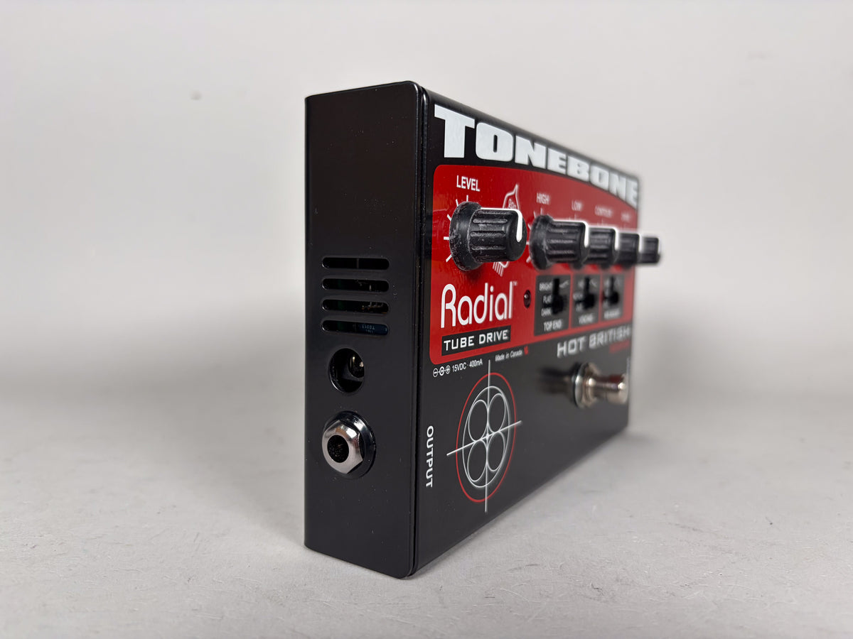Radial Tonebone Hot British Tube Distortion Effect Pedal w/Box