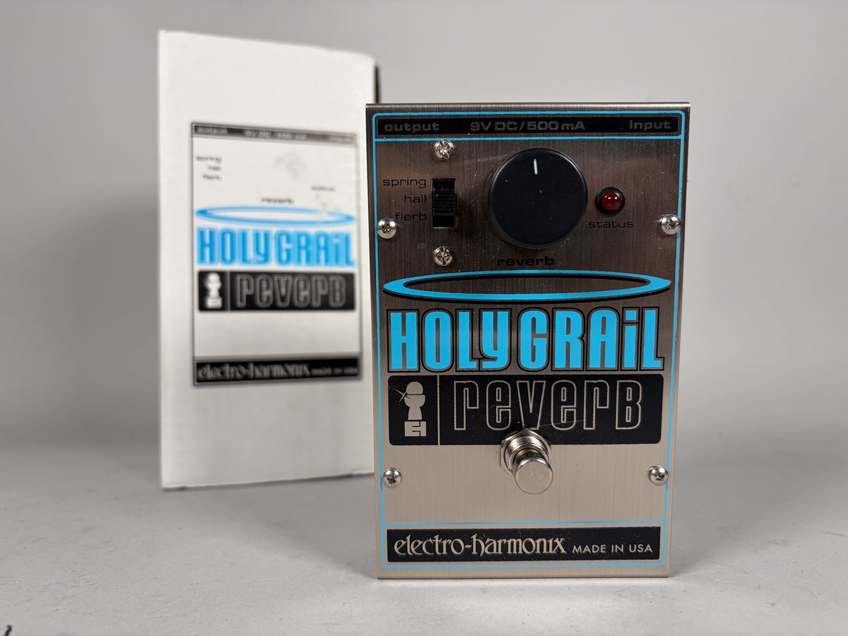 Electro-Harmonix Holy Grail Reverb Effect Pedal w/Box