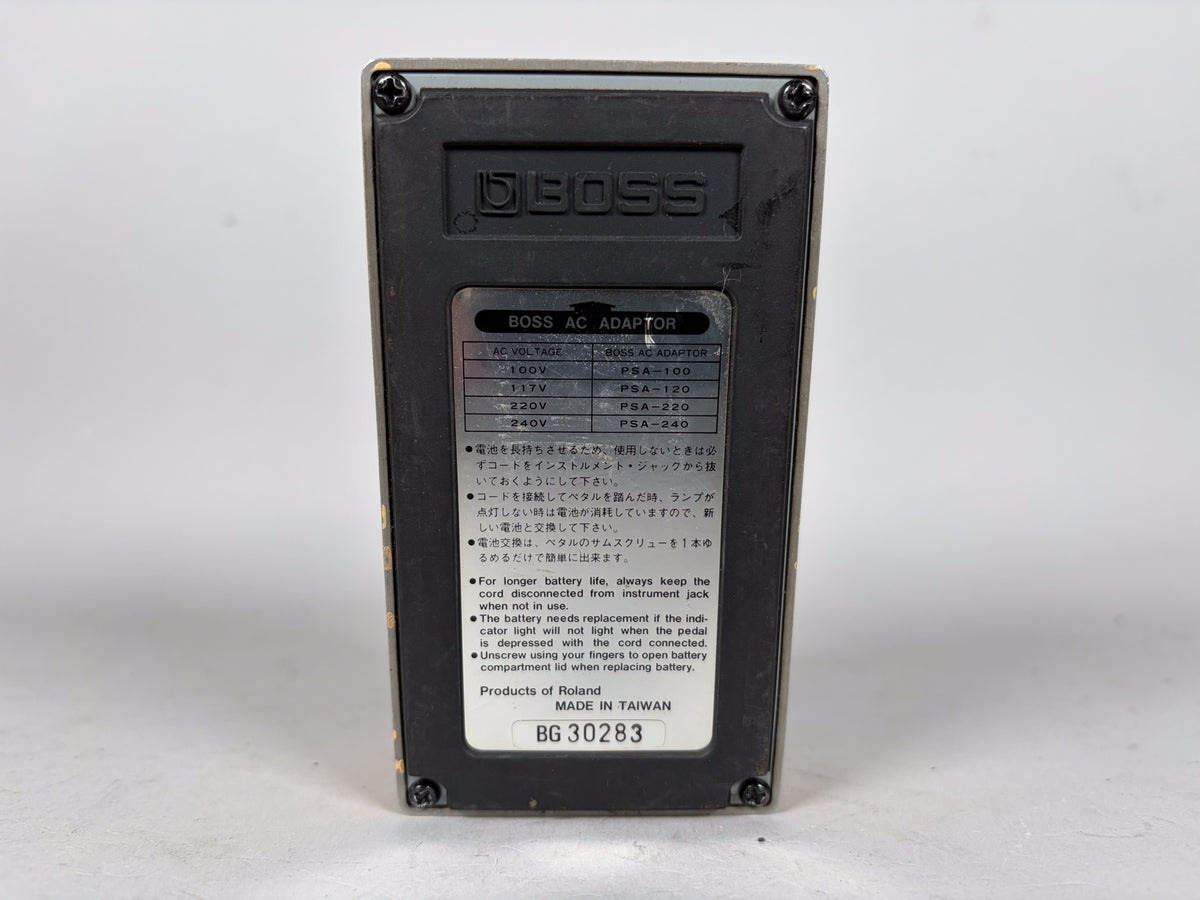 1994 Boss AW-2 Auto Wah Silver Label MIT Effect Pedal w/Box