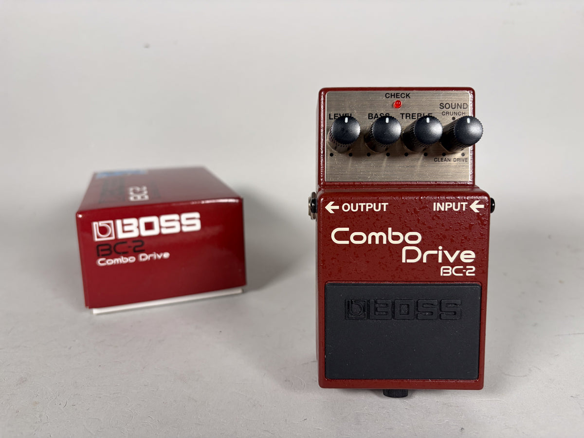 Boss BC-2 Combo Drive Overdrive Effect Pedal w/Box
