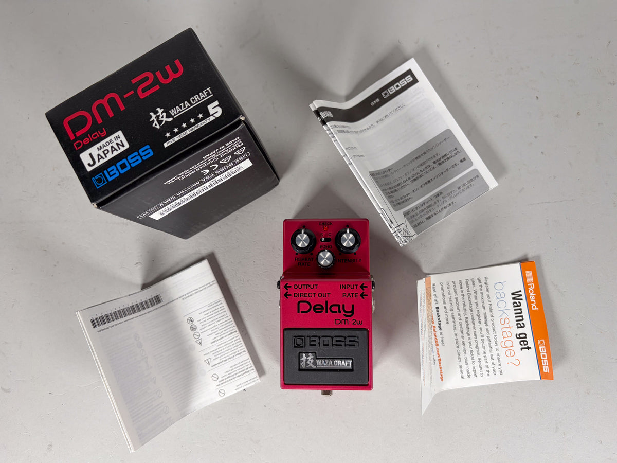 Boss Waza Craft DM-2w Analog Delay Pedal w/Box